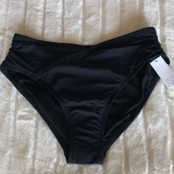 NWT White House Black Market High Waist Wrap Bikini Bottoms - Picture 3 of 6